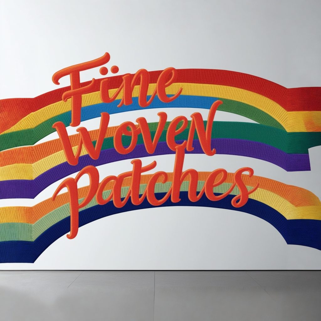 Fine woven patch