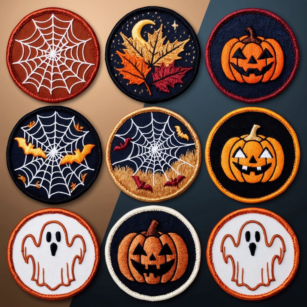 Halloween patches